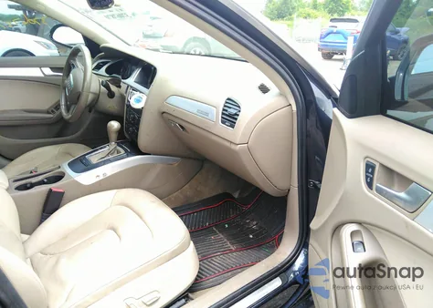 2012 Audi A4 2.0T Premium из США, поврежденный, VIN WAUBFAFL4CN001882